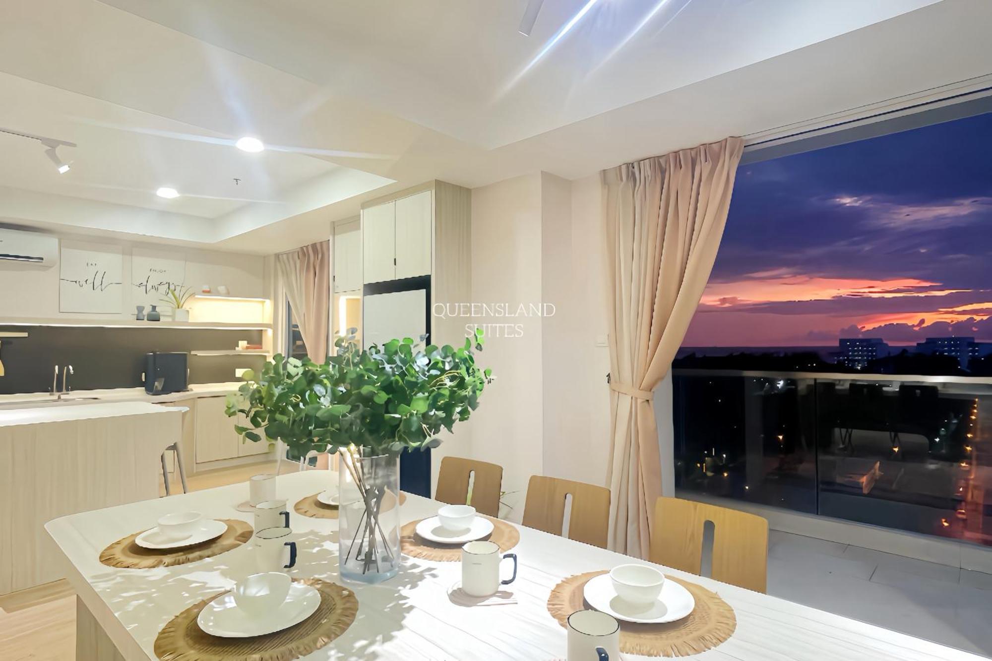 Queensland Suites At Aru Suites, Кота-Кинабалу Экстерьер фото
